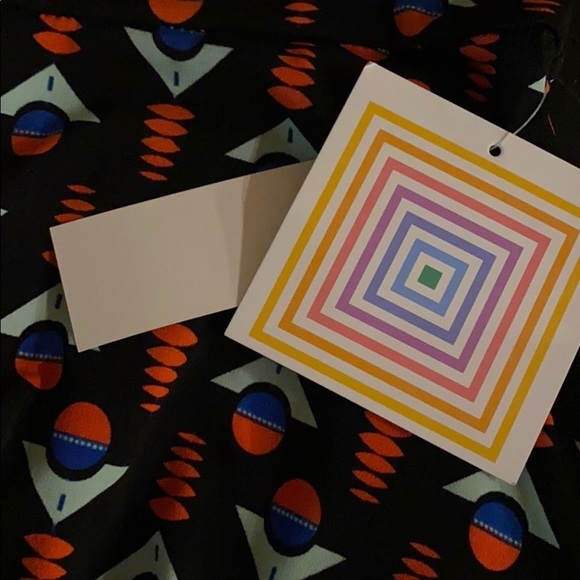 NEW LuLaRoe Geometric Print Maxi Skirt XXS - Picture 10 of 12